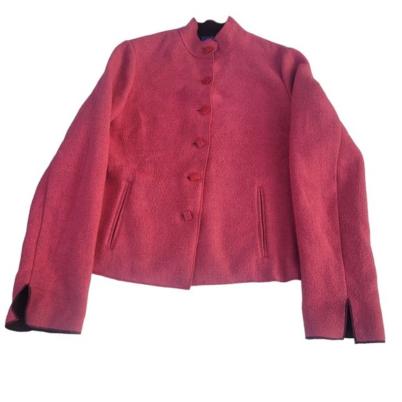 J.H. Collectibles Jackets & Blazers - J. H. Collectibles Wool Blend Jacket Pink Women's size Medium